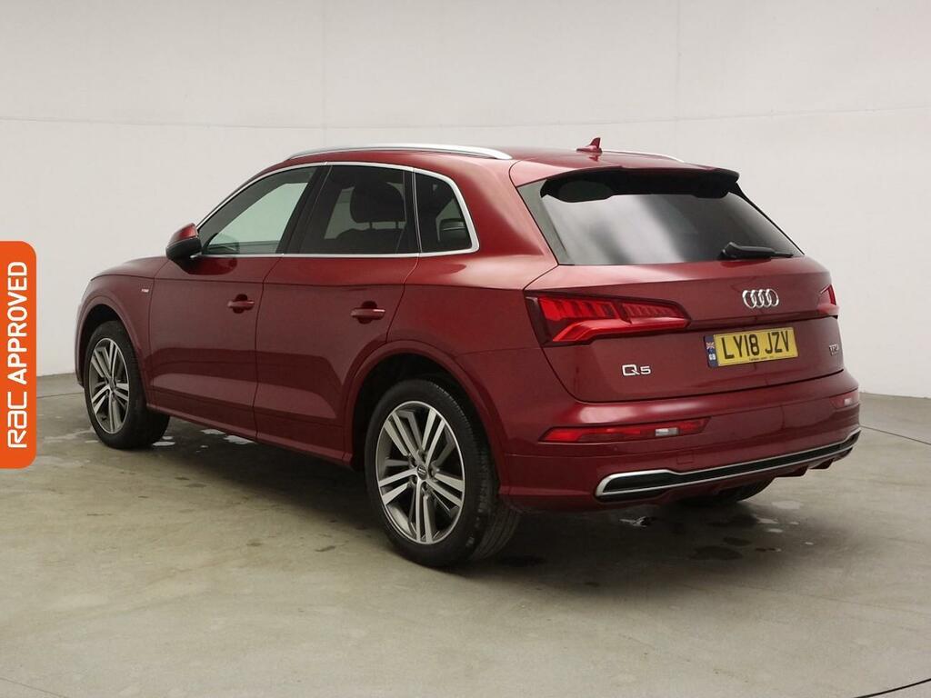 Audi Q5 2.0 Tfsi S Line Suv S Tronic Quattro Eu LY18JZV Red #4
