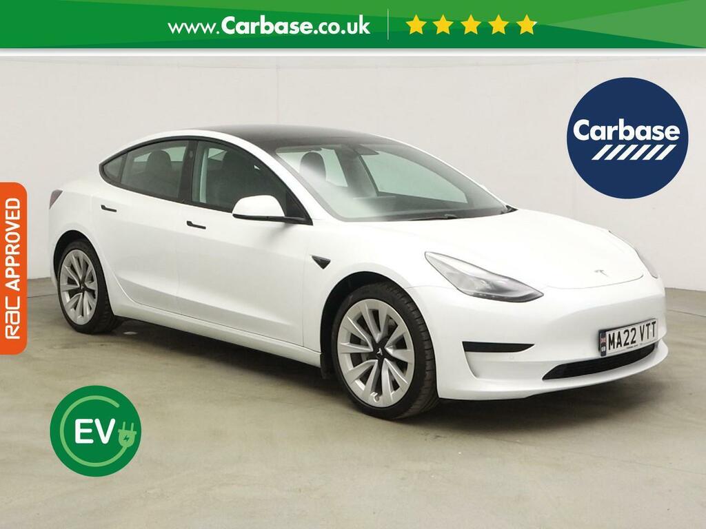 Tesla Model 3 Standard Range Plus Saloon Rwd White