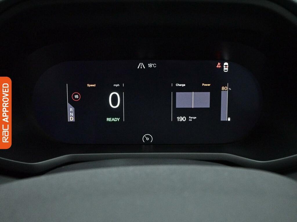 Polestar 2 Dual Motor 78Kwh Long Range Plus Pilot Fastback OV21WZA Black #3