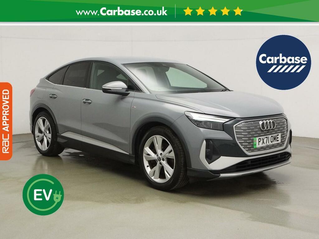 Audi Q4 E Tron 40 S Line Sportback 82Kwh 204 P Grey