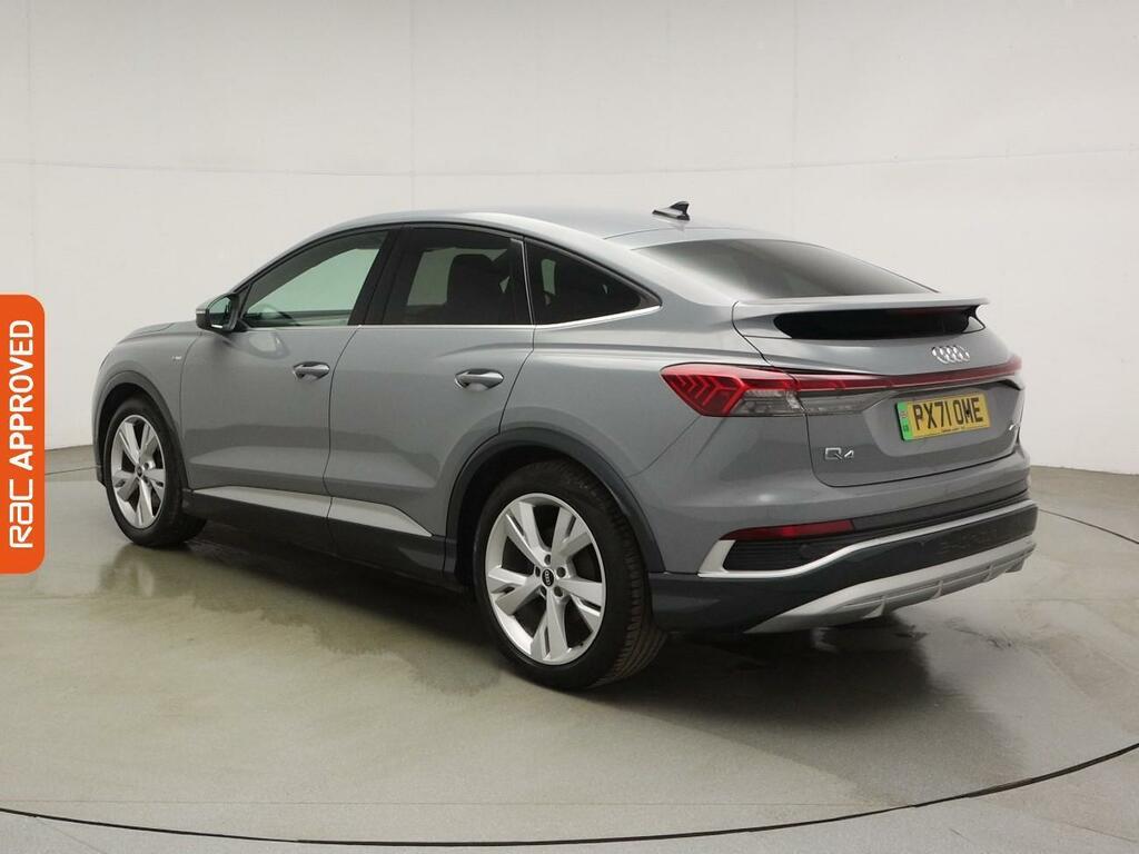 Audi Q4 E Tron 40 S Line Sportback 82Kwh 204 P PX71OME Grey #4