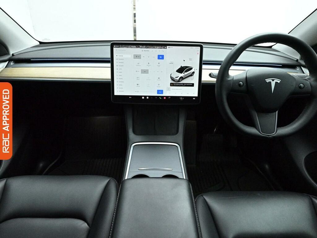 Tesla Model Y Dual Motor Long Range Suv 4Wde AJ22FMC White #2