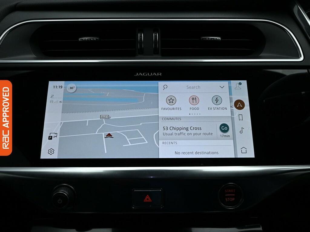 Jaguar I-Pace 400 90Kwh Hse Black Suv 4Wd 400 KP72FET Black #3