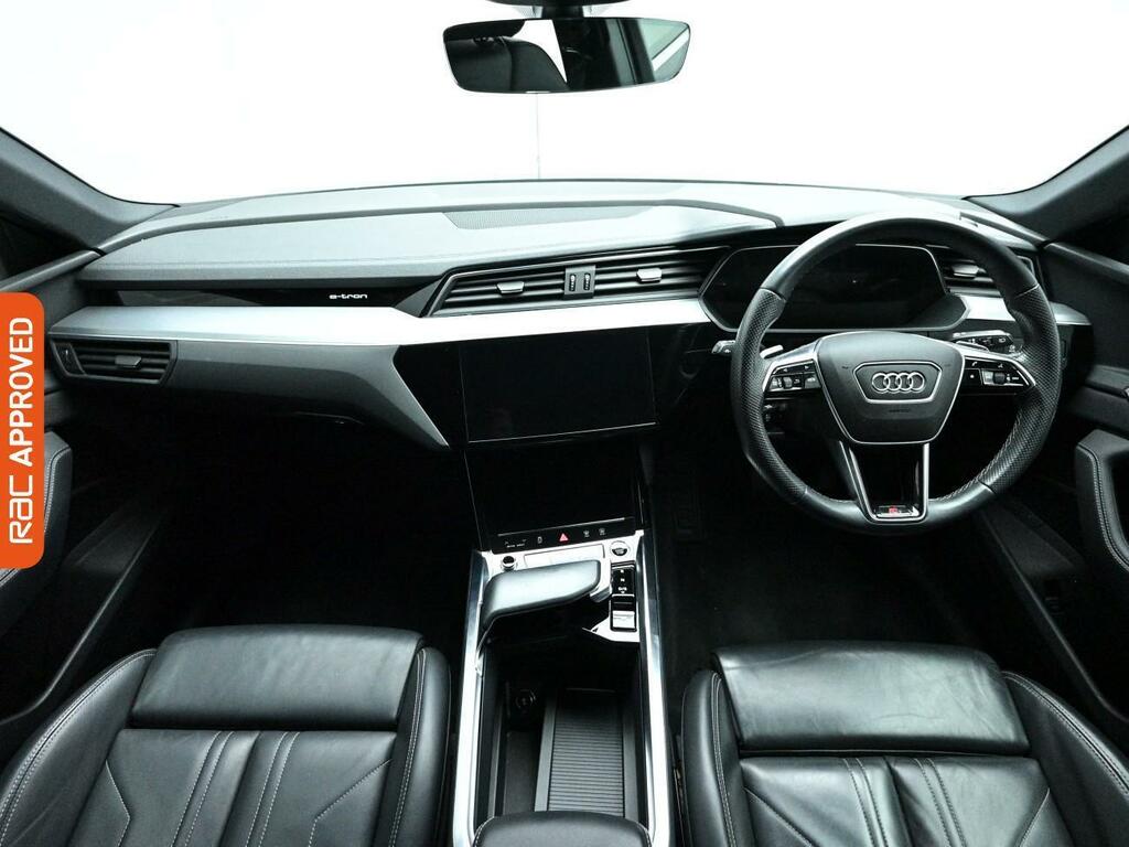 Audi E-tron 55 S Line Suv Quattro 95Kwh 11K KP22CWY Black #2