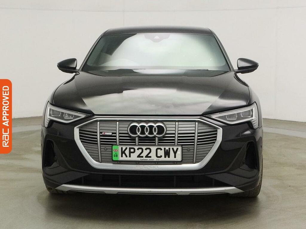 Audi E-tron 55 S Line Suv Quattro 95Kwh 11K KP22CWY Black #6