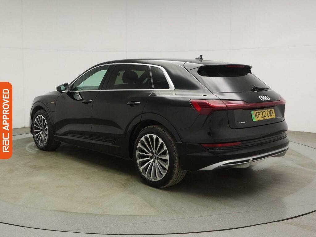 Audi E-tron 55 S Line Suv Quattro 95Kwh 11K KP22CWY Black #4