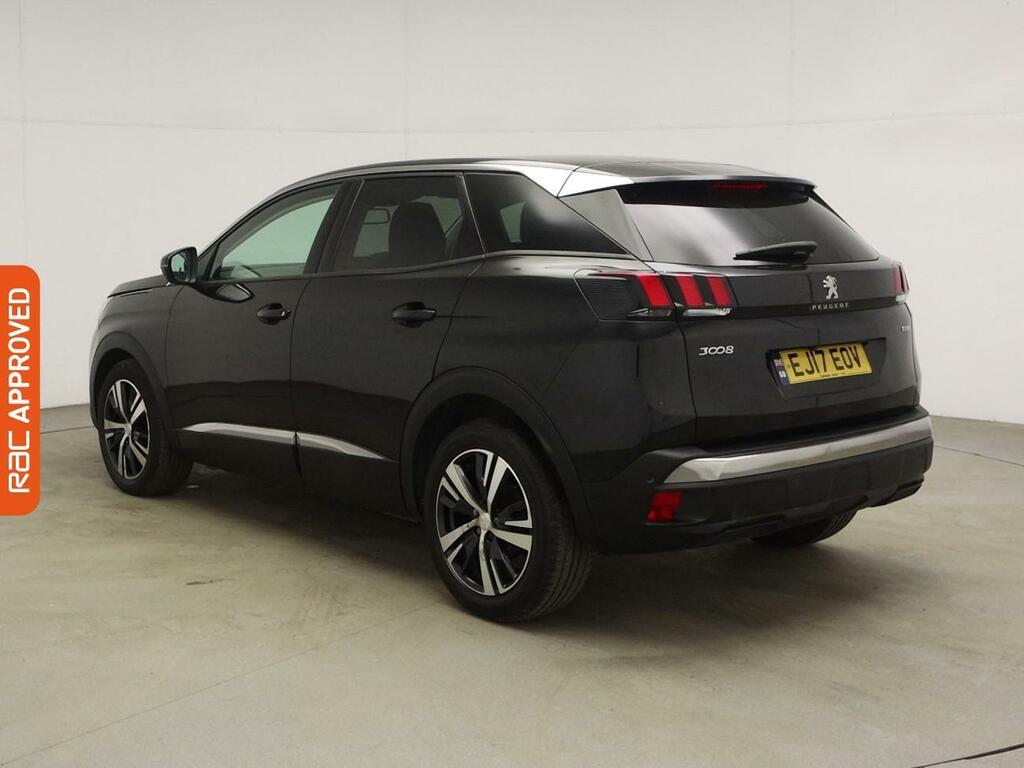 Peugeot 3008 1.2 Puretech Allure Suv Euro 6 EJ17EOV Black #4