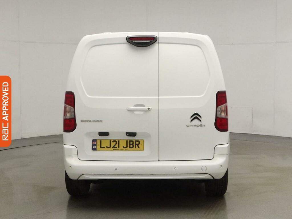 Citroen Berlingo 1.5 Bluehdi 1000Driver M Panel Van Man LJ21JBR White #6