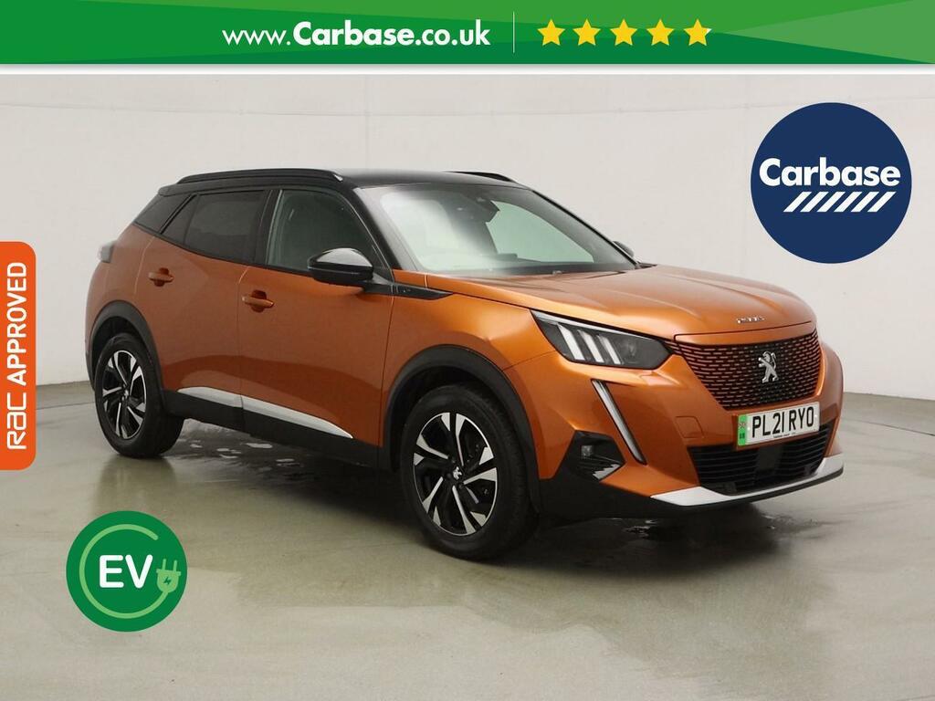 Peugeot e-2008 50Kwh Gt Suv 136 Ps Orange