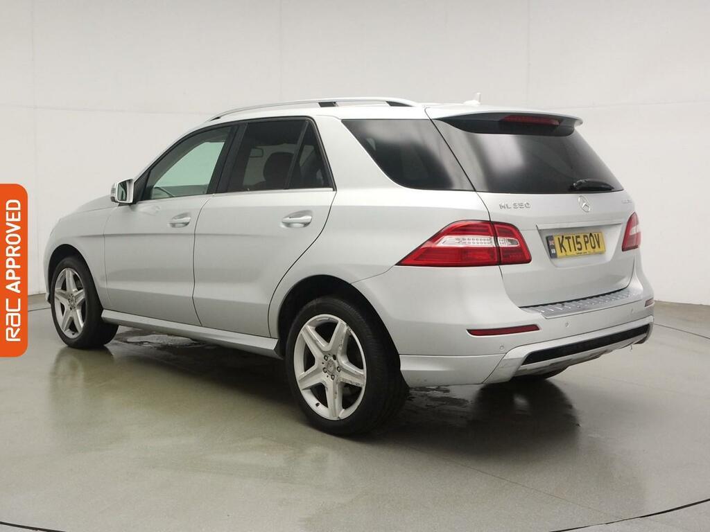 Mercedes-Benz M Class 3.0 Ml350 V6 Bluetec Amg Line Suv G-tro Silver #4