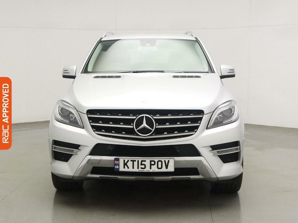 Mercedes-Benz M Class 3.0 Ml350 V6 Bluetec Amg Line Suv G-tro Silver #6