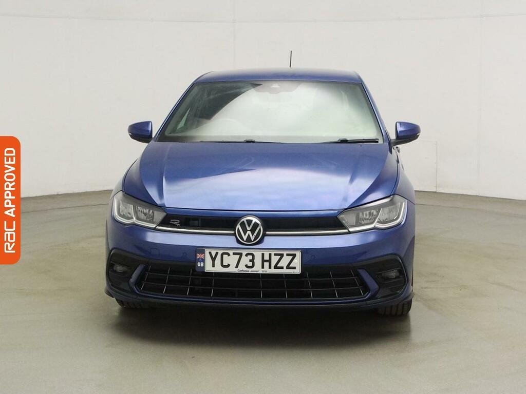 Volkswagen Polo 1.0 Tsi R-line Hatchback Euro 6 YC73HZZ Blue #6