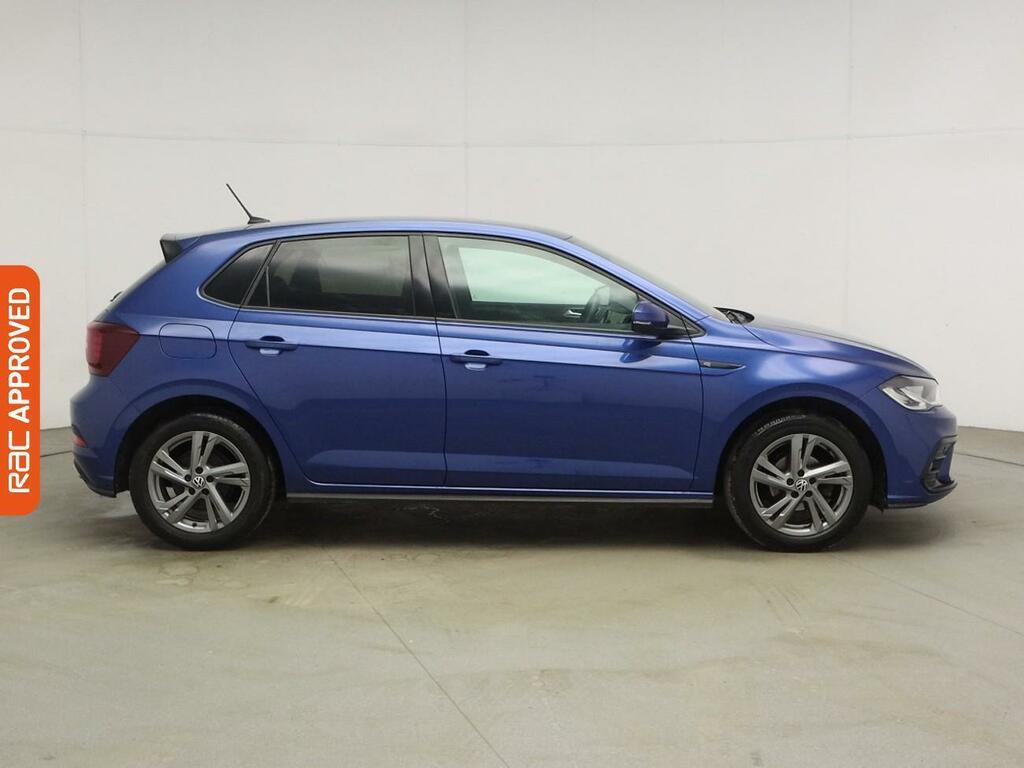 Volkswagen Polo 1.0 Tsi R-line Hatchback Euro 6 YC73HZZ Blue #5