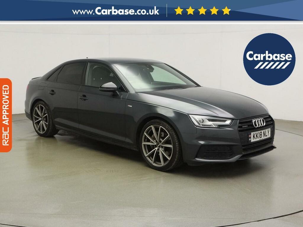 Audi A4 2.0 Tdi Black Edition Saloon S Tronic Q Grey