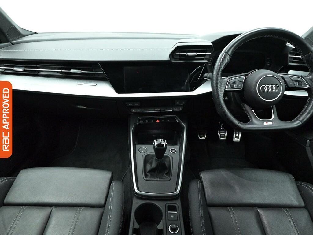 Audi A3 1.5 Tfsi 35 S Line Sportback Eur KM23SVU Black #2