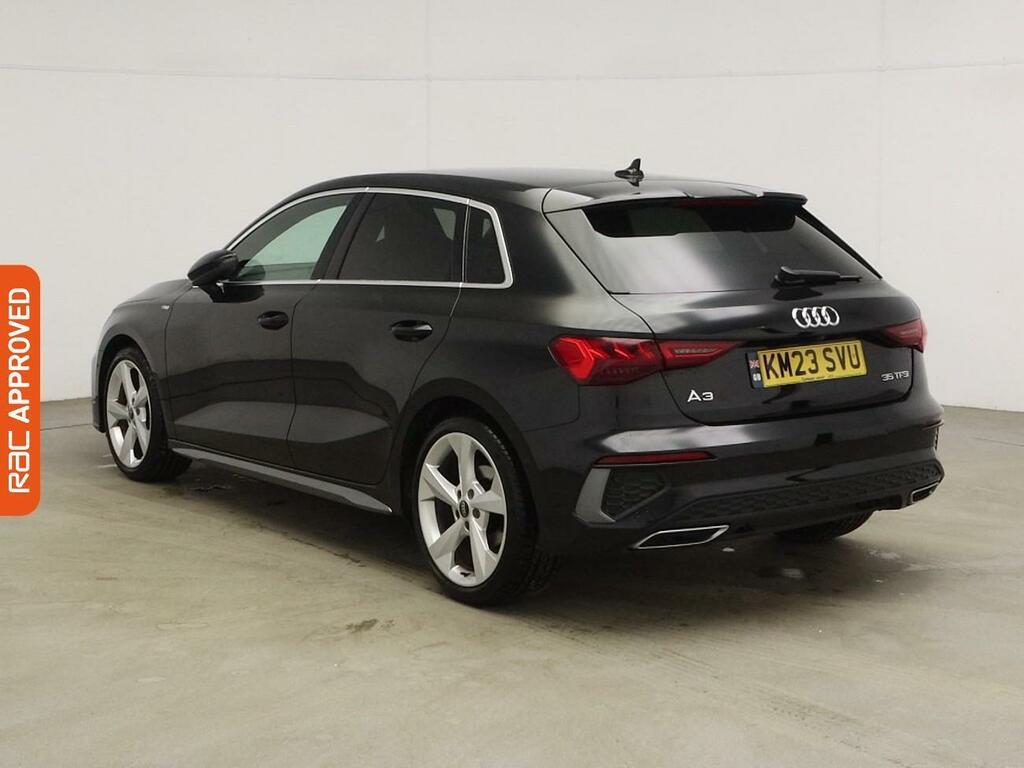 Audi A3 1.5 Tfsi 35 S Line Sportback Eur KM23SVU Black #4