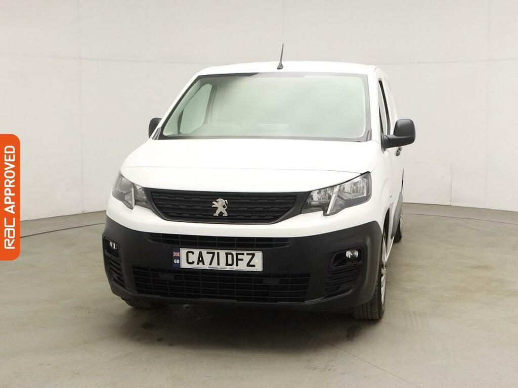 Peugeot Partner 1.5 Bluehdi 1000 Professional Premium Standard Pan CA71DFZ White #6