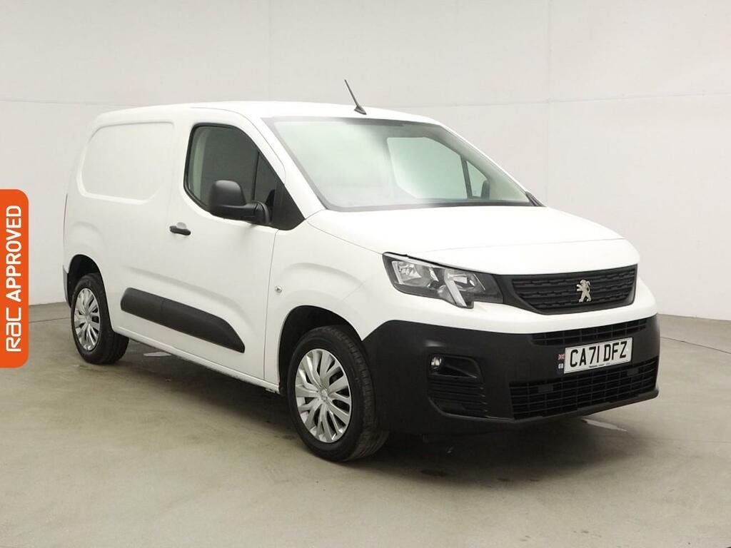 Peugeot Partner 1.5 Bluehdi 1000 Professional Premium Standard Pan CA71DFZ White #4
