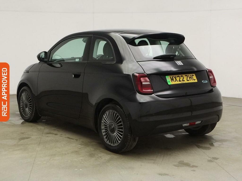 Fiat 500E 42Kwh Icon Hatchback 118 Ps MX22ZHC Black #4