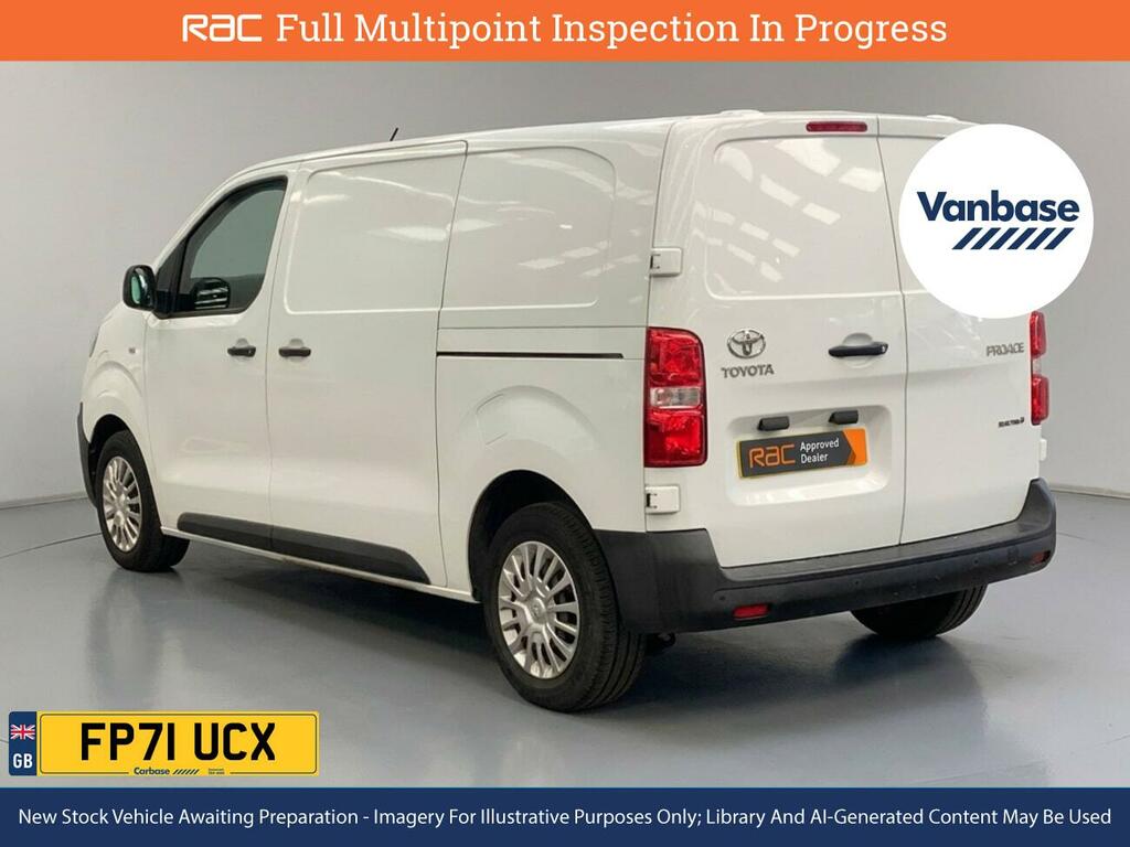 Toyota PROACE 50Kwh Icon Medium Panel Van 6Dr Mwb White #4
