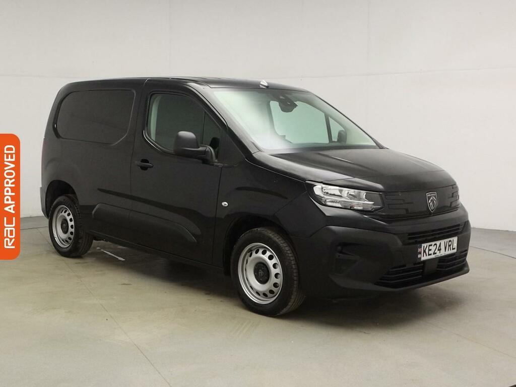 Peugeot Partner 1.5 Bluehdi 1000 Professional Standard Panel Van 5 KE24VRL Black #4