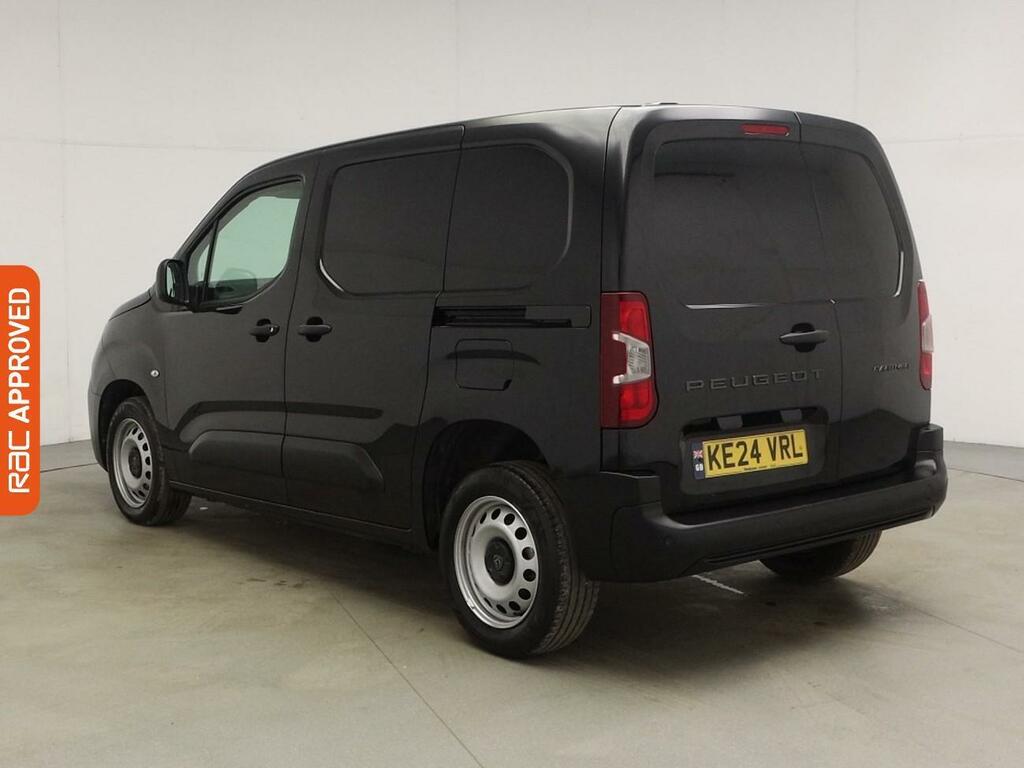 Peugeot Partner 1.5 Bluehdi 1000 Professional Standard Panel Van 5 KE24VRL Black #5