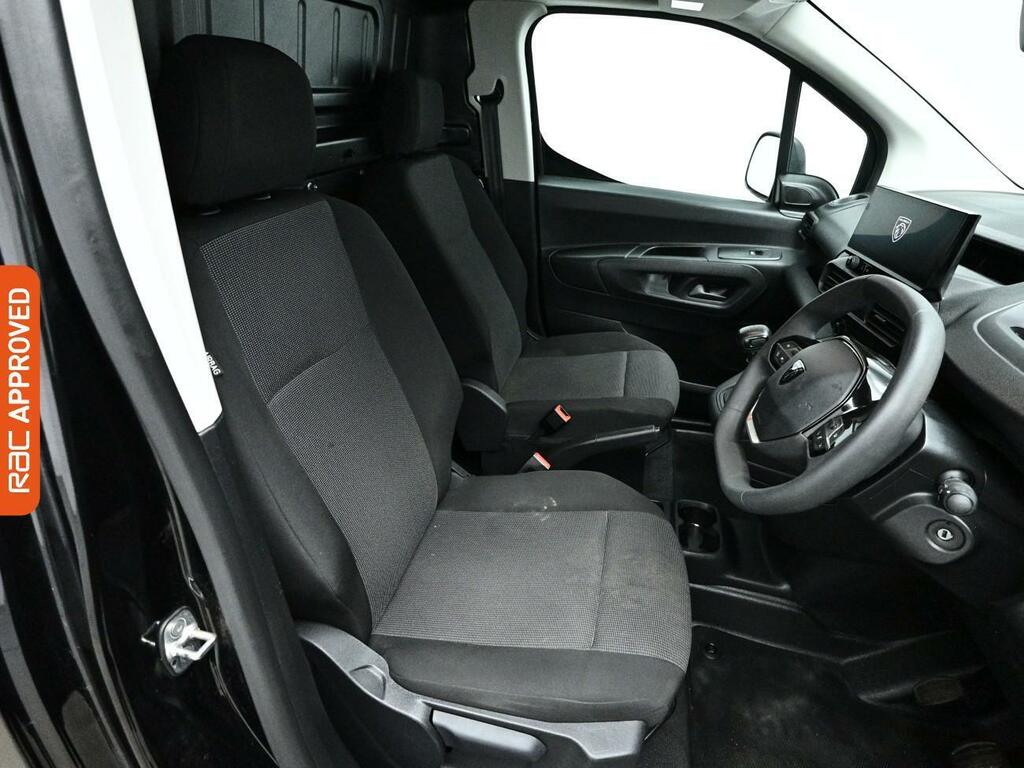 Peugeot Partner 1.5 Bluehdi 1000 Professional Standard Panel Van 5 KE24VRL Black #2
