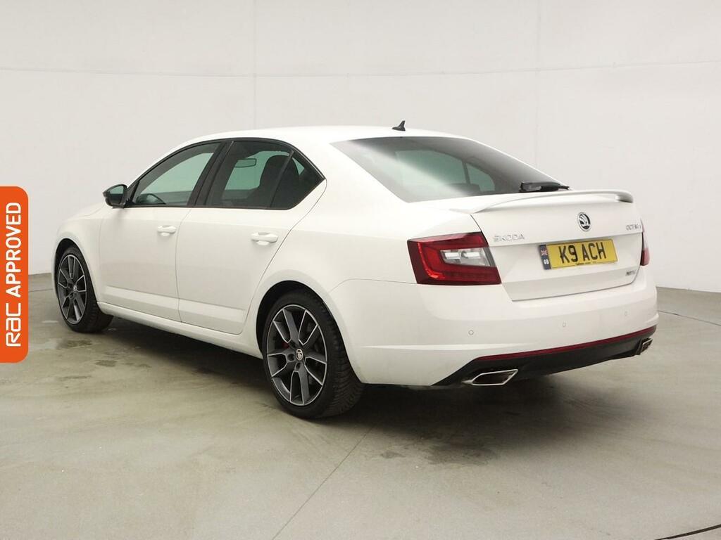 Skoda Octavia 2.0 Tsi Gpf Vrs Hatchback Dsg Euro 6 S White #4