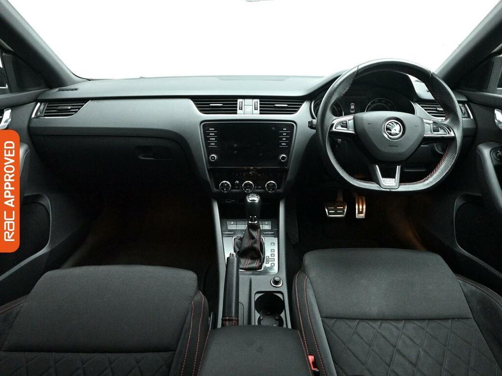 Skoda Octavia 2.0 Tsi Gpf Vrs Hatchback Dsg Euro 6 S White #2
