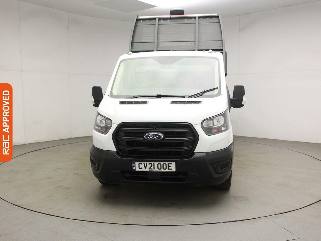 Ford Transit Custom 2.0 350 Ecoblue Leader Chassis Cab Manu CV21OOE White #6