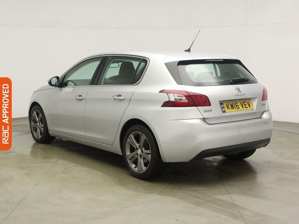 Peugeot 308 2.0 Bluehdi Allure Hatchback Eat Euro 6 Silver #4