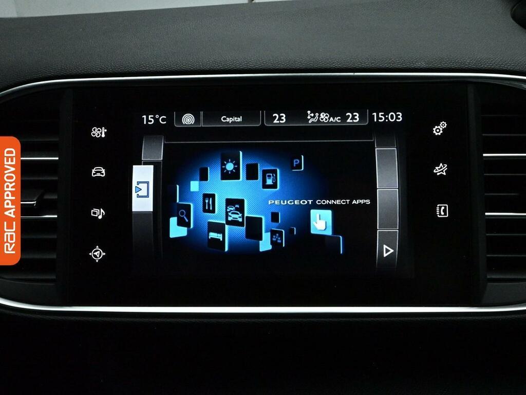 Peugeot 308 2.0 Bluehdi Allure Hatchback Eat Euro 6 Silver #3