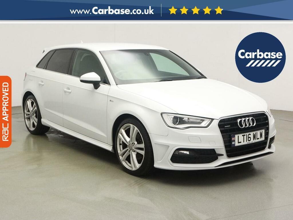 Audi A3 2.0 Tdi S Line Sportback Quattro White