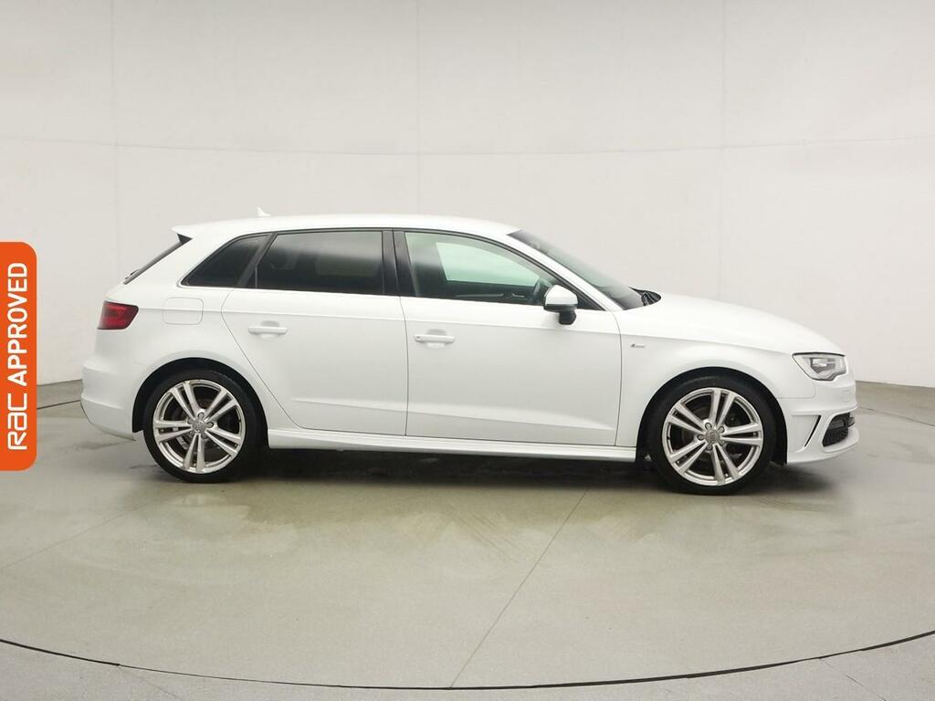 Audi A3 2.0 Tdi S Line Sportback Quattro LT16WLW White #5