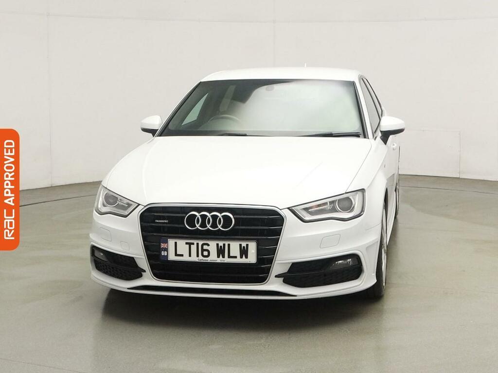 Audi A3 2.0 Tdi S Line Sportback Quattro LT16WLW White #6