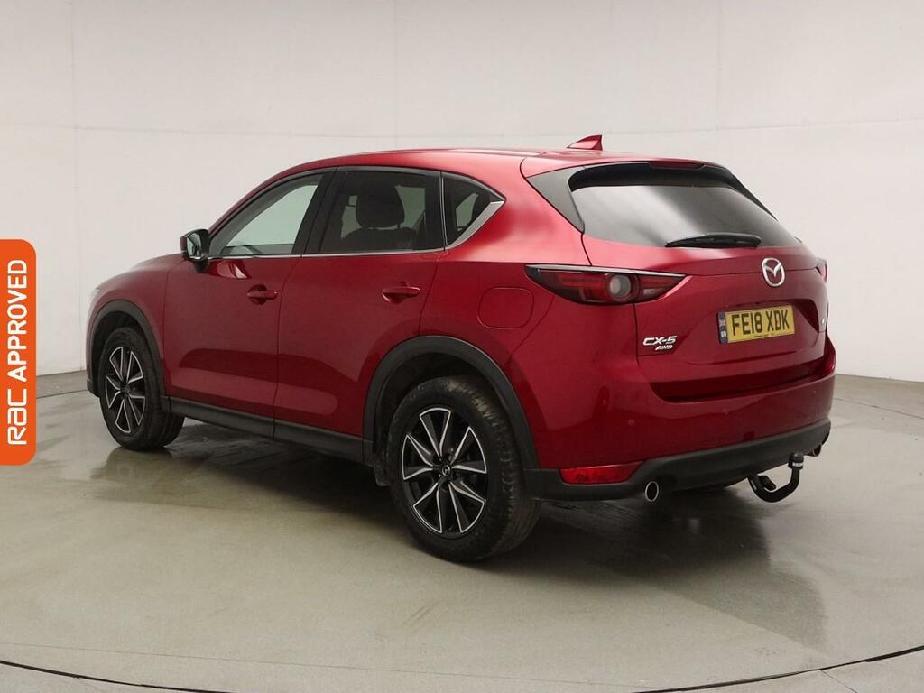 Mazda CX-5 2.2 Skyactiv-d Sport Nav Suv 4Wd E FE18XDK Red #4