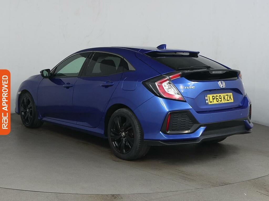 Honda Civic 1.0 Vtec Turbo Ex Hatchback Cvt Euro 6 Blue #4