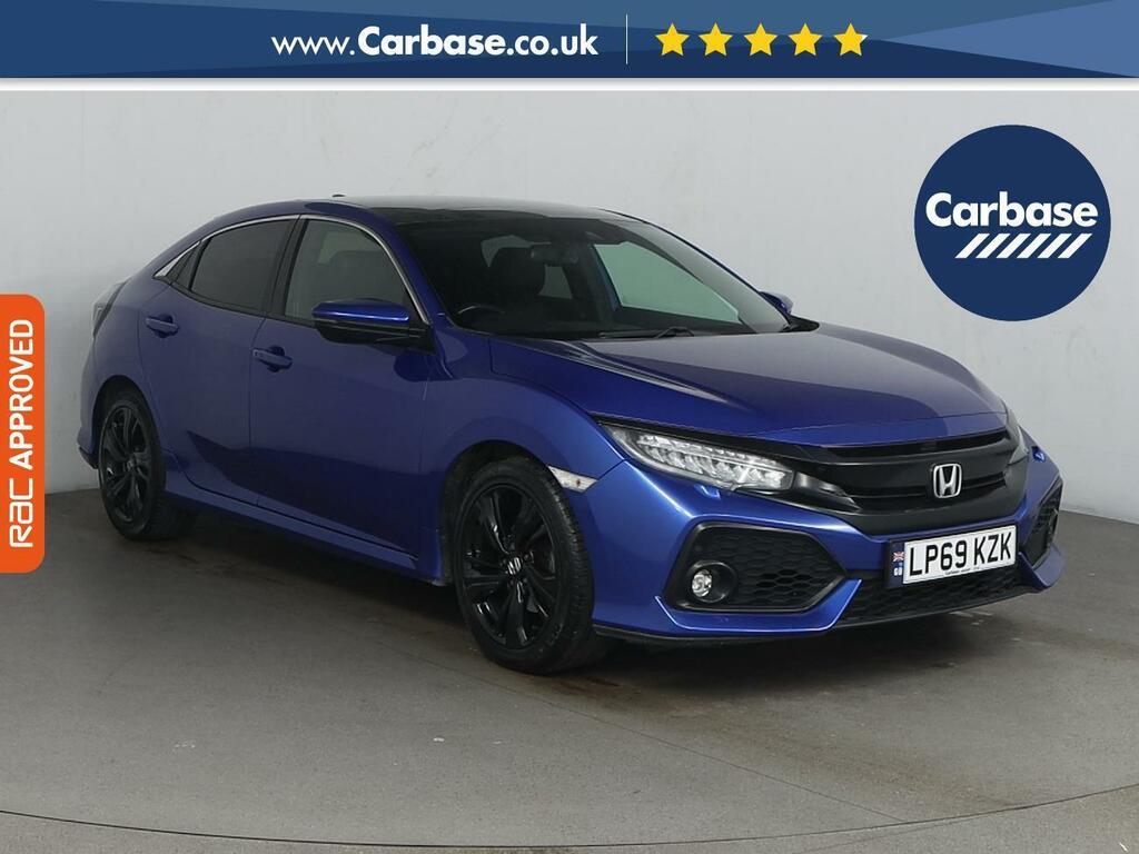 Honda Civic 1.0 Vtec Turbo Ex Hatchback Cvt Euro 6 Blue