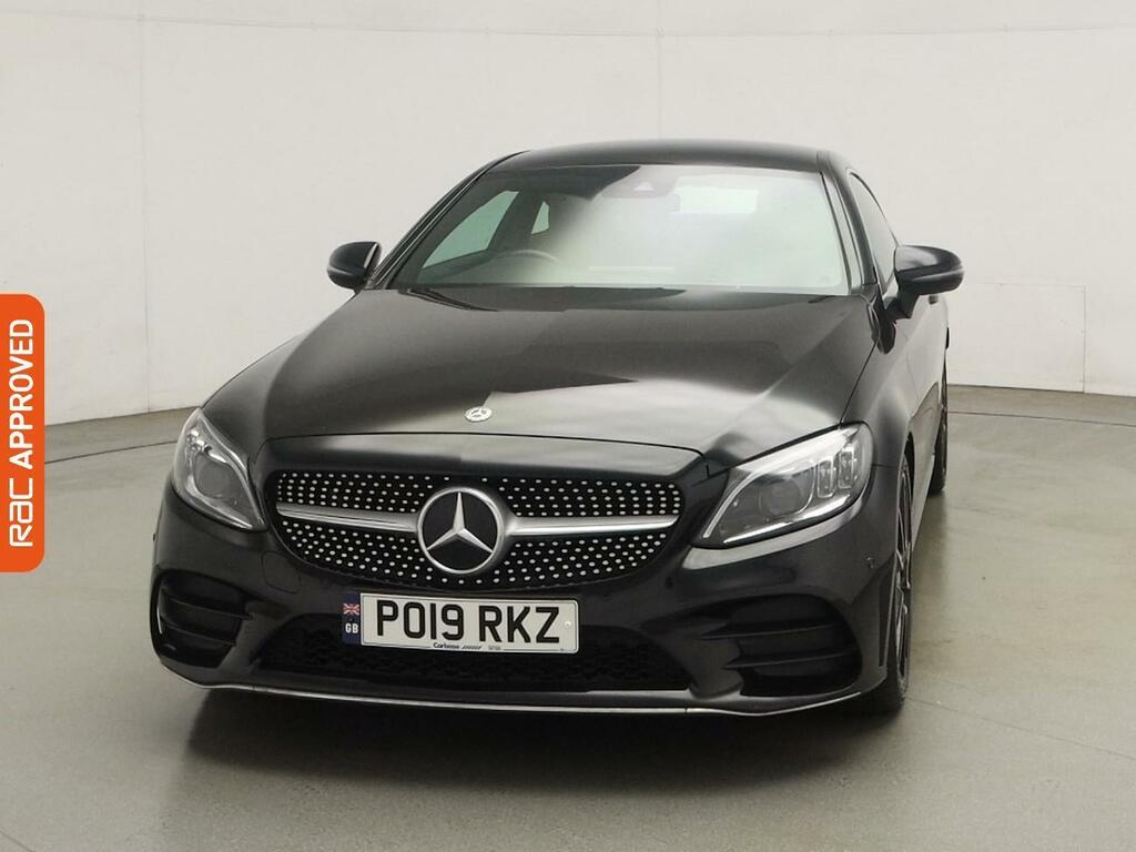 Mercedes-Benz C Class 2.0 C300 Amg Line Premium Coupe G-tro PO19RKZ Black #6
