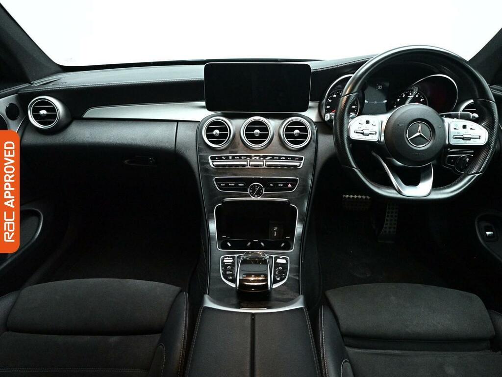 Mercedes-Benz C Class 2.0 C300 Amg Line Premium Coupe G-tro PO19RKZ Black #2