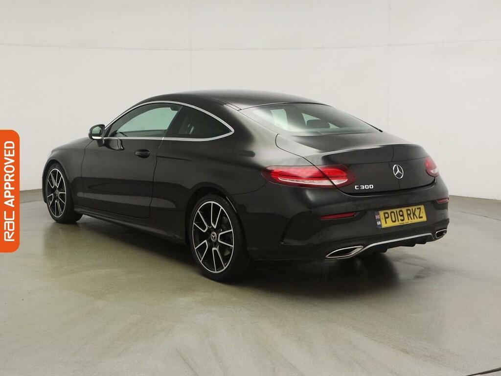 Mercedes-Benz C Class 2.0 C300 Amg Line Premium Coupe G-tro PO19RKZ Black #4
