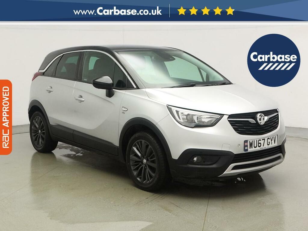 Vauxhall Crossland X 1.2 Turbo Ecotec Elite Nav Suv E Silver