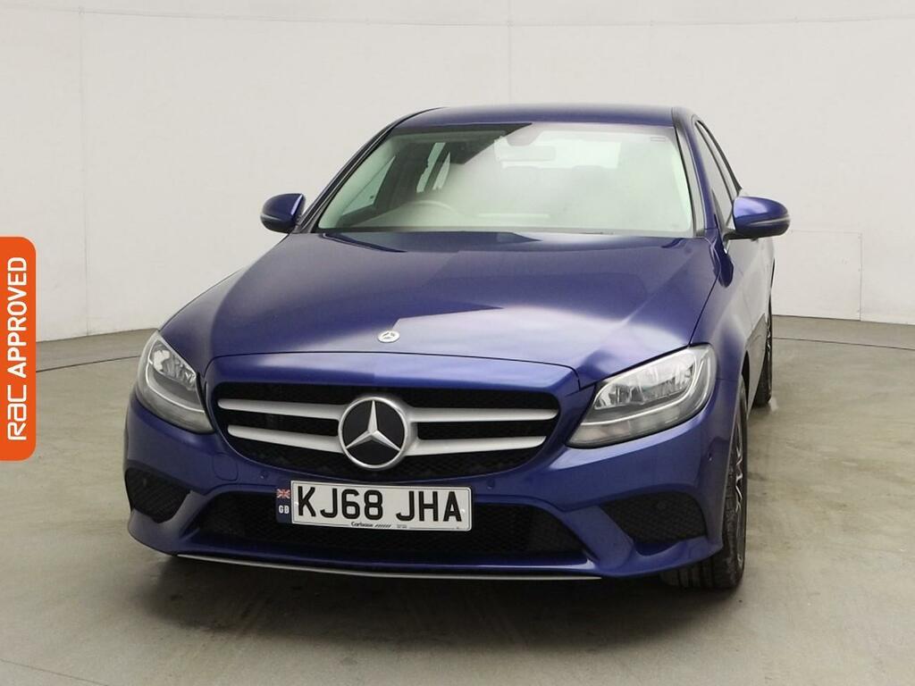 Mercedes-Benz C Class 1.5 C200 Mhev Eq Boost Se Saloon G-tron KJ68JHA Blue #6