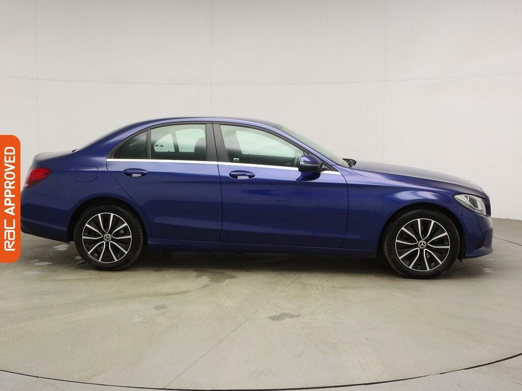 Mercedes-Benz C Class 1.5 C200 Mhev Eq Boost Se Saloon G-tron KJ68JHA Blue #5