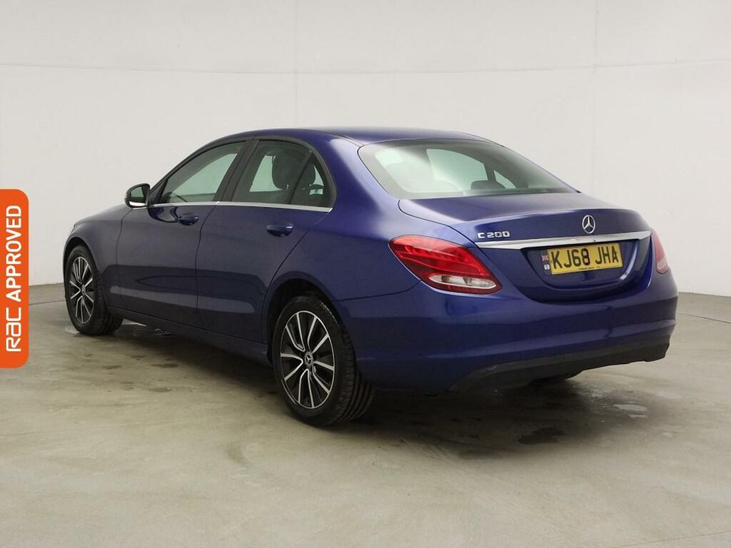 Mercedes-Benz C Class 1.5 C200 Mhev Eq Boost Se Saloon G-tron KJ68JHA Blue #4