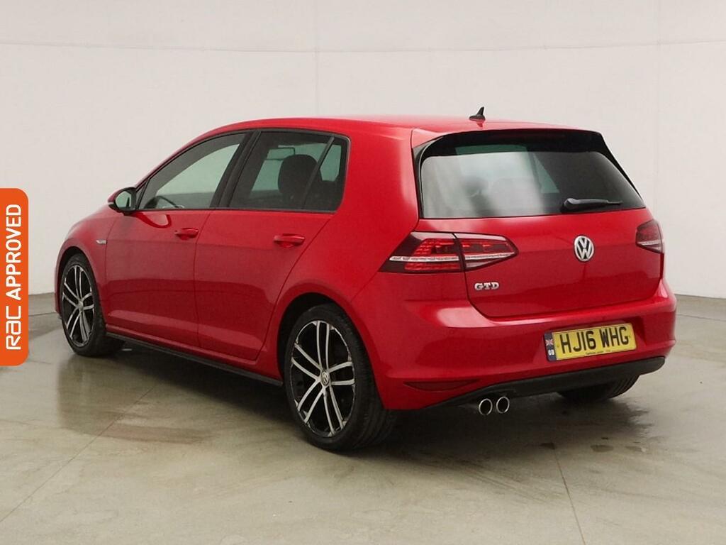 Volkswagen Golf 2.0 Tdi Bluemotion Tech Gtd Hatchback D HJ16WHG Red #4