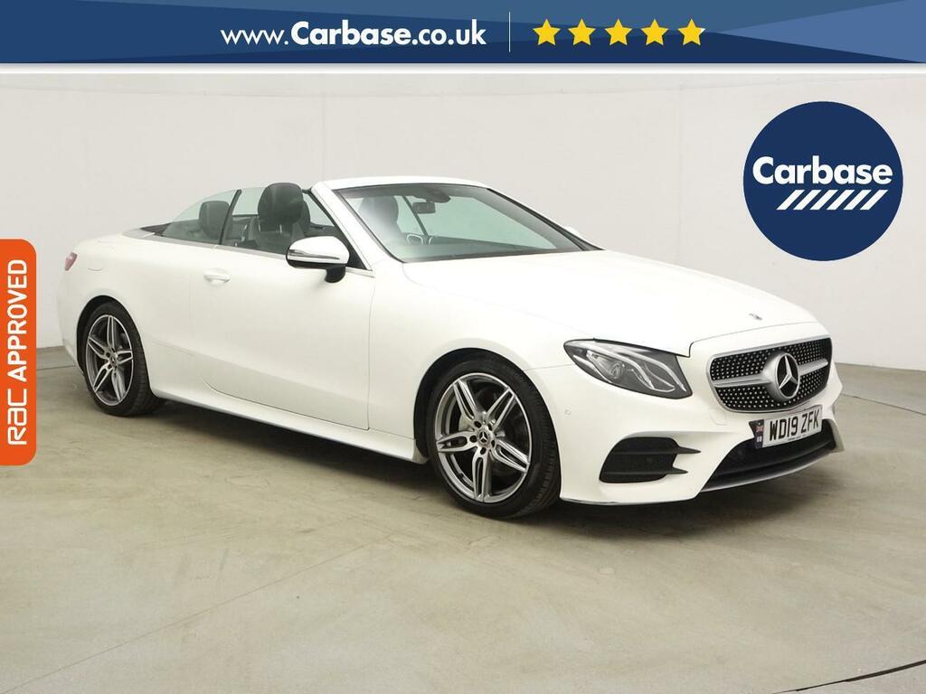 Mercedes-Benz E Class 2.0 E220d Amg Line Cabriolet G-tronic White