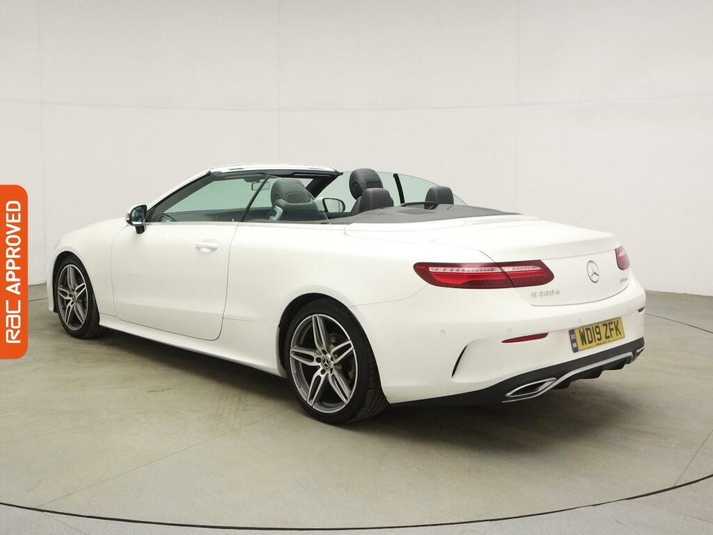 Mercedes-Benz E Class 2.0 E220d Amg Line Cabriolet G-tronic WD19ZFK White #4