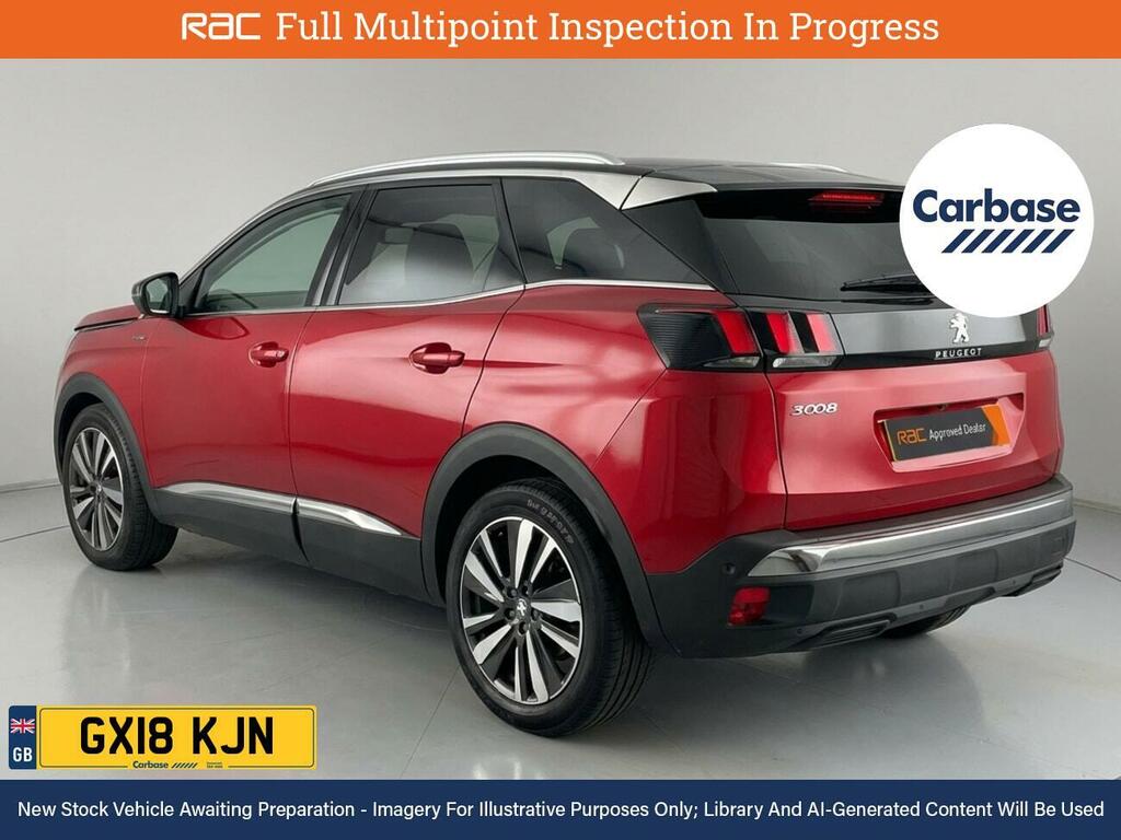 Peugeot 3008 1.6 Thp Gt Line Premium Suv Eat Euro 6 GX18KJN Red #2