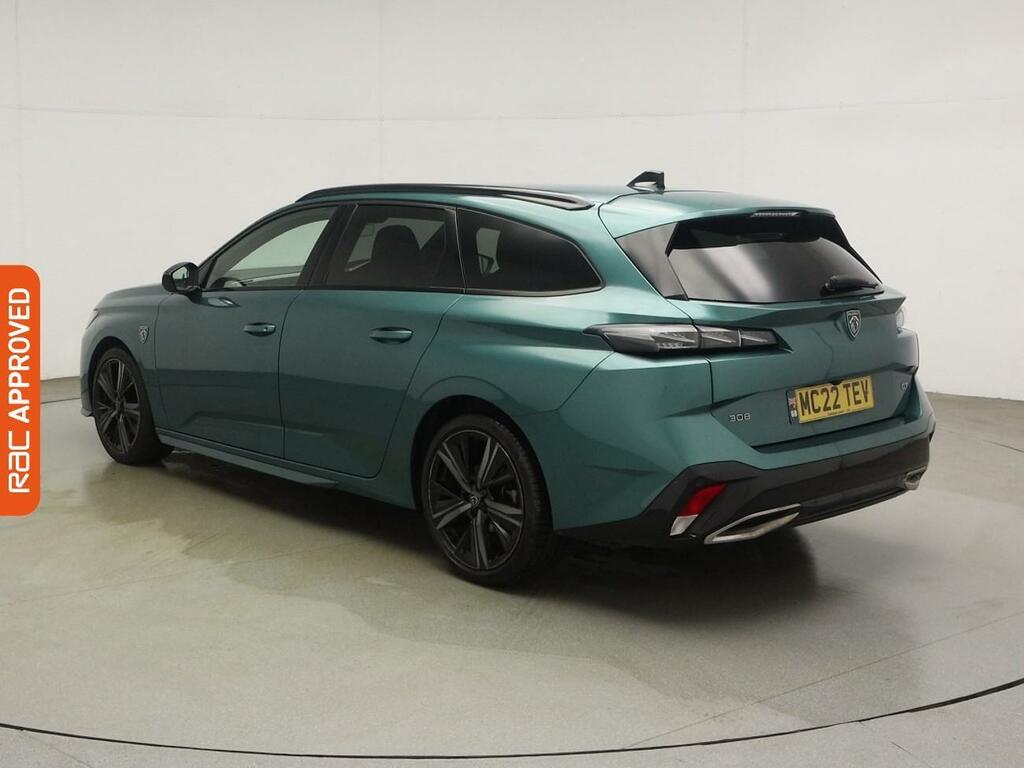 Peugeot 308 SW 1.2 Puretech Gt Premium Estate Eat Euro MC22TEV Blue #4
